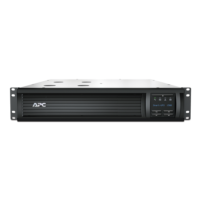 APC Smart-UPS SMT, 1500VA/1000W, montaż w szafie rack, 2U, 230V, 4x gniazda IEC C13, z kartą sieciow