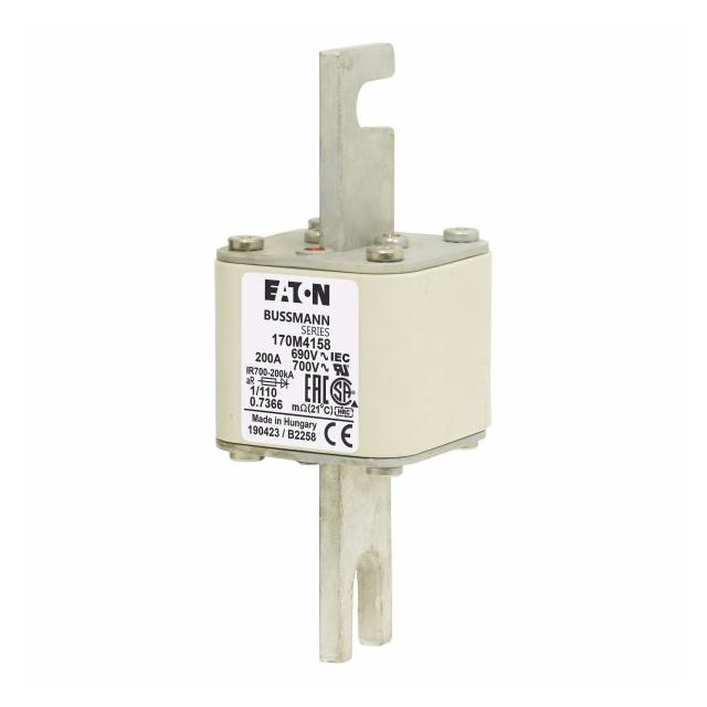 200A 690V 1/110 aR INDICATOR FUSE Wkładka szybka 200A AC 690V DIN 1 53x66x138 mm aR DIN, 170M4158 EA