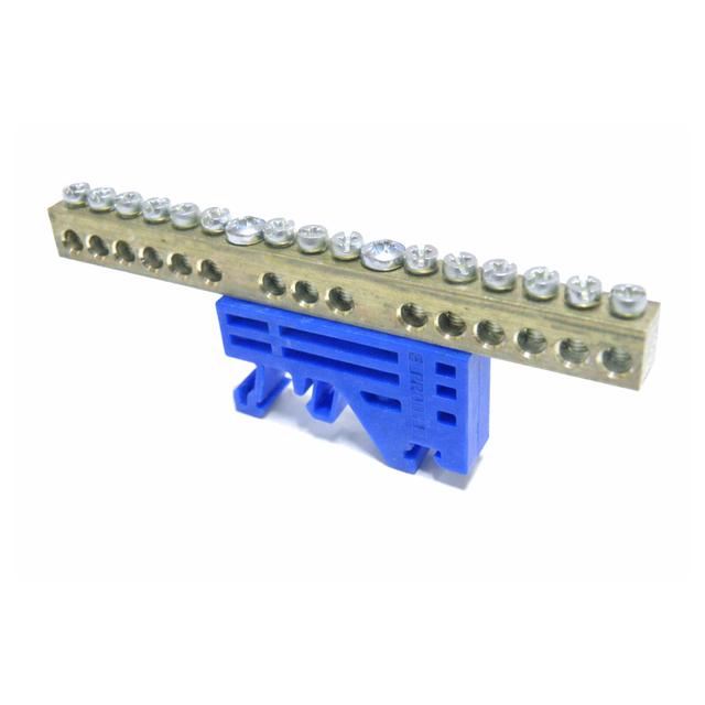 Z-3103 Zacisk ochronny otwory: 15x4mm2 niebieski  SIMET