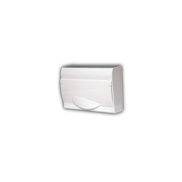 Rozdzielnica GREEN BOX n/t 14-modułem IP40 szyba biała