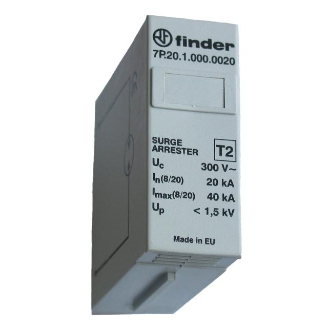 Wymienna wkładka iskiernika. Max 255V AC/DC, max prąd wyładowczy 40kA, napięciowy poziom ochrony 1,5