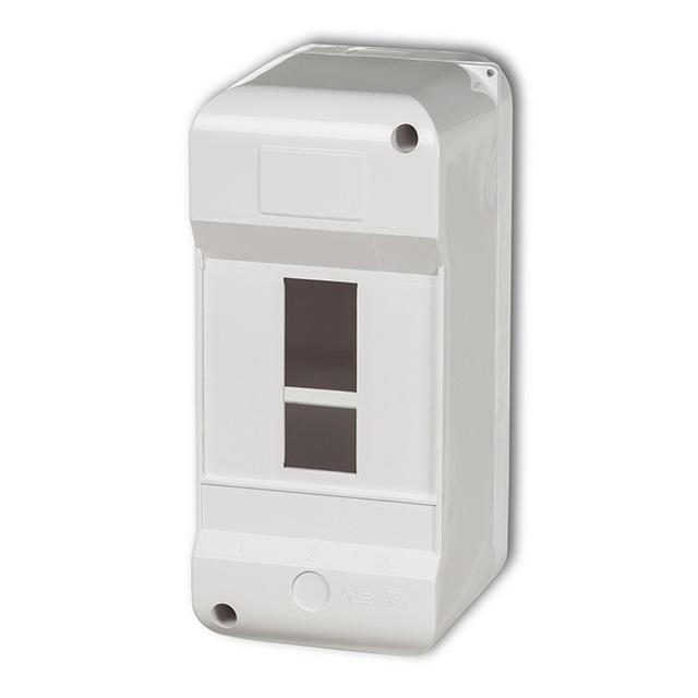 Obudowa bezpiecznikowa 3 modułowa z zerem biała