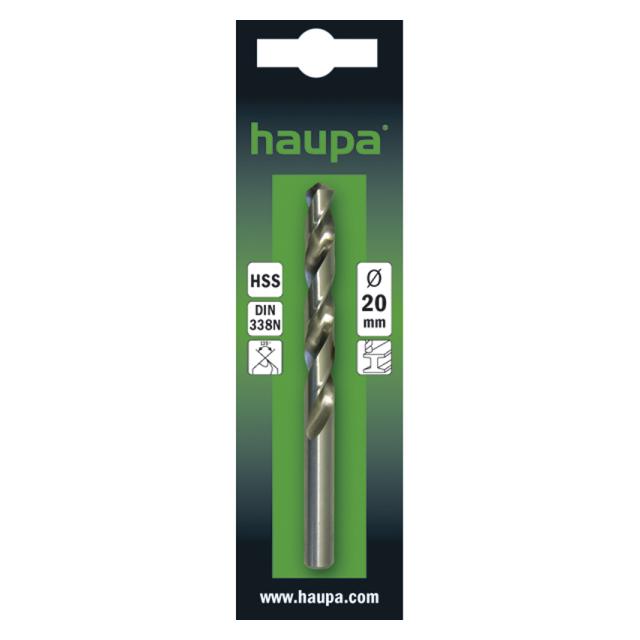 Wiertło spiralne szlifowane TIN o 12,5 mm** 230250 HAUPA