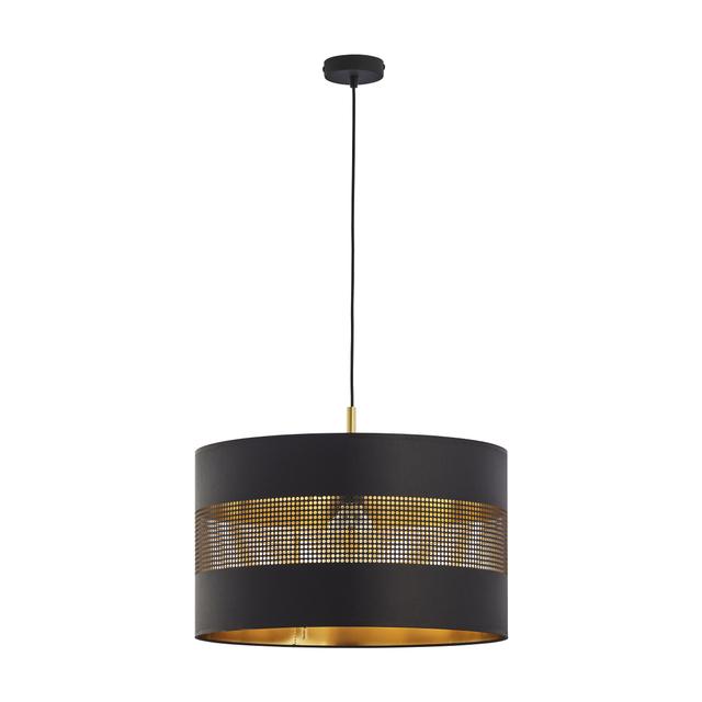 Alessio 1P E27 lampa wisząca max. 60W czarno-złota AD-LD-6243BCE27T ORNO