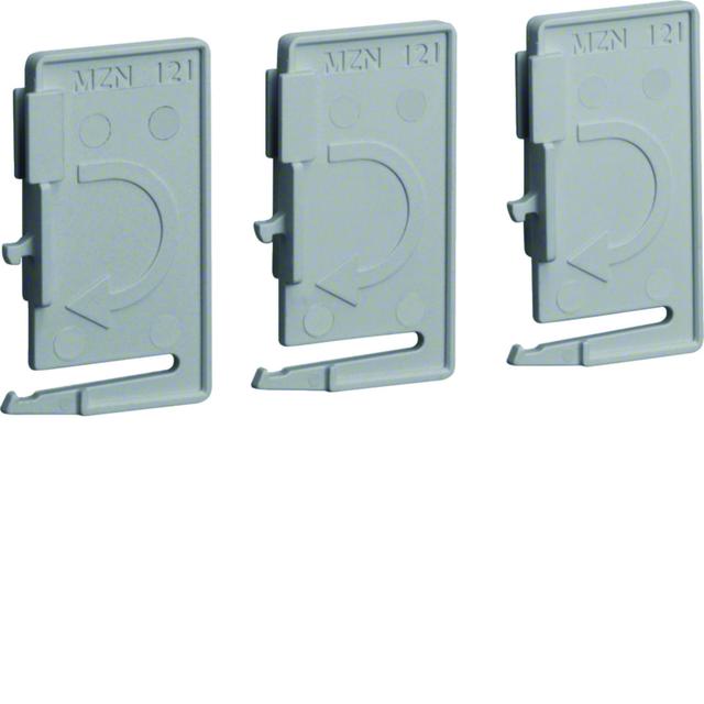 Przegrody izolacyjne kpl 3 szt. do MCB 10kA Icu=15kA serii NxNxxx MZN121 HAGER