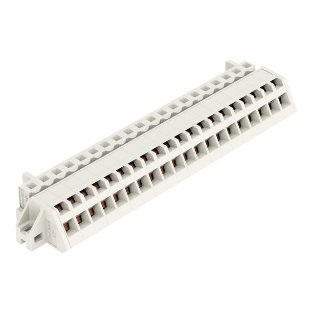 Gniazdo MCS‑MIDI Classic kątowe 20‑biegunowe jasnoszare raster 5mm 721‑320/031‑000 /10szt./ WAGO
