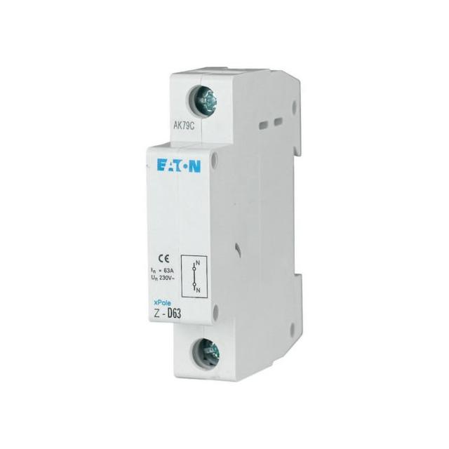 Z-D63 Przepust łączeniowy dla ograniczników przepięć klasy C 63A 230V AC 248267 EATON
