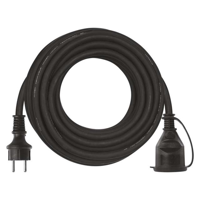 Przedłużacz 1 gniazdo 10m 3× 1,5mm guma P01710 EMOS