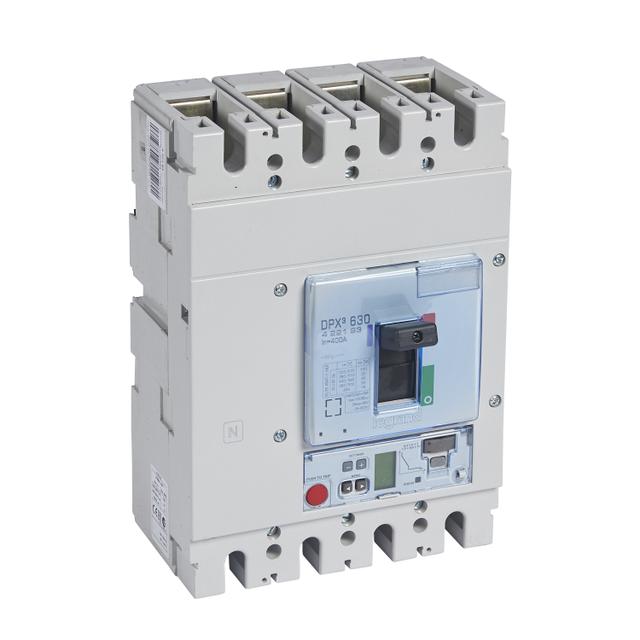 Wyłącznik DPX3 630 Sg+P 4P 400A 50Ka 422193 LEGRAND