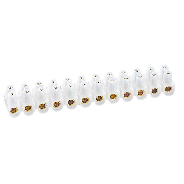 Nylbloc Listwa Zaciskowa 12P 10 Mm2 Biała 034225 LEGRAND