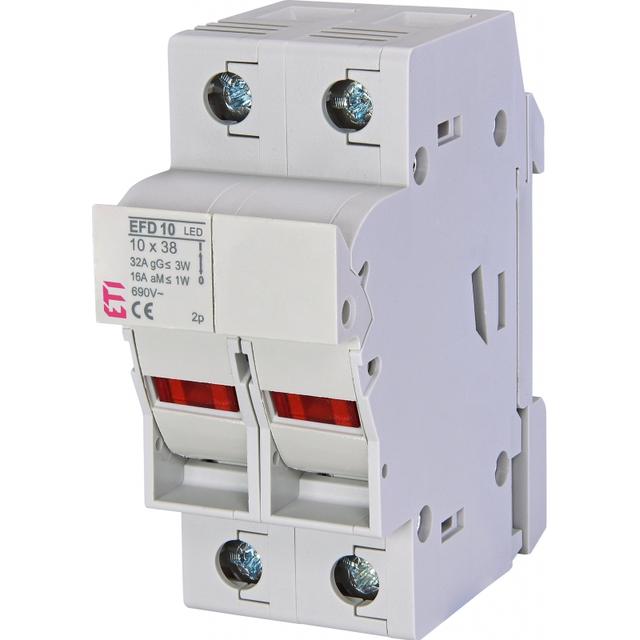 EFD 10-AL 2p - Rozłącznik bezpiecznikowy z adapterem