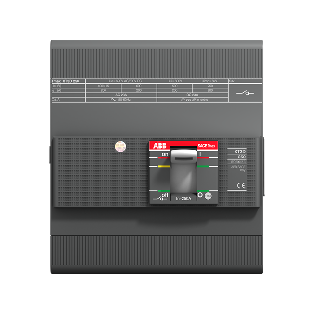 XT3D 250 4p F F rozłącznik kompaktowy