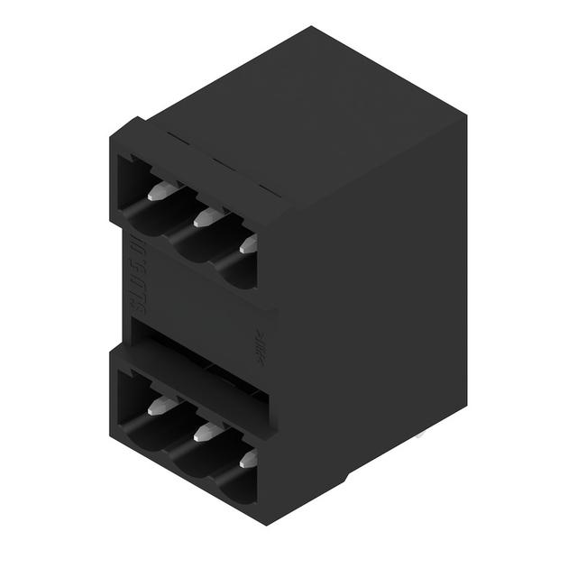 SLD 5.00/06/90G 3.2 SN BK BX Złącze wtykowe płytek drukowanych /50szt./ WEIDMULLER