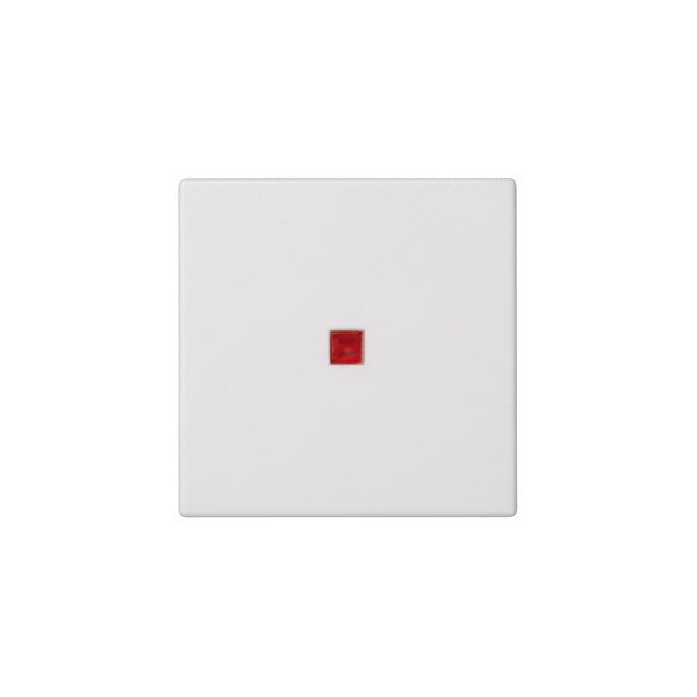 Simon Connect Klawisz 45x45 łącznika uniwersalnego z podświetleniem czysta biel