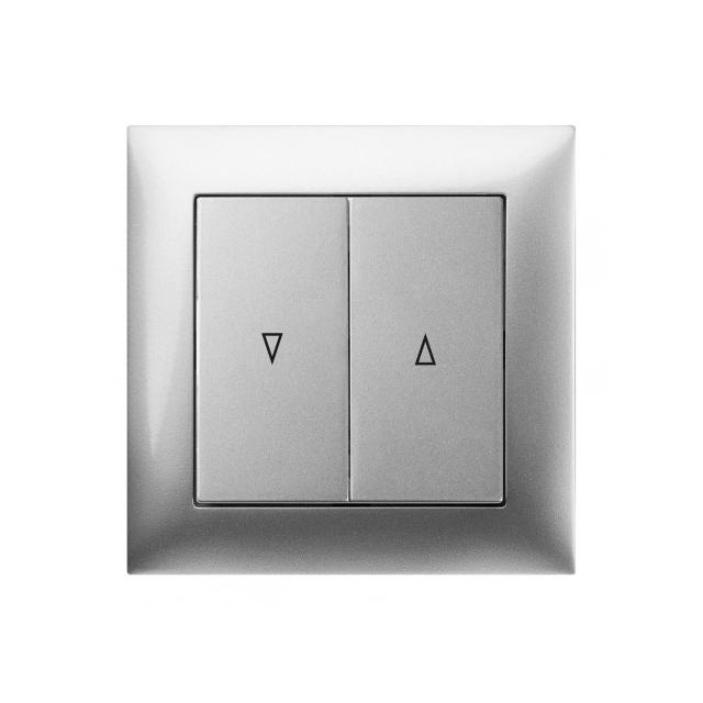 ŁPT SENTIA żaluzjowy srebro połysk     IP 20