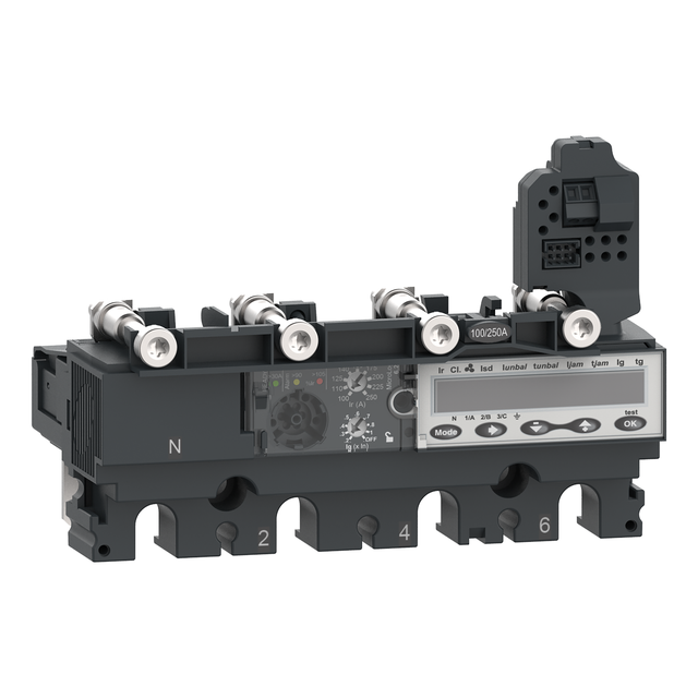 Wyzwalacz elektroniczny, ComPacT NSX, Micrologic6.2E, 250A, 4P3D, do NSX250