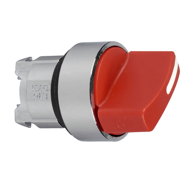 Harmony XB4 Przełącznik 2 położeniowy czerwony stabilny krótkie metalowy ZB4BD204 Schneider