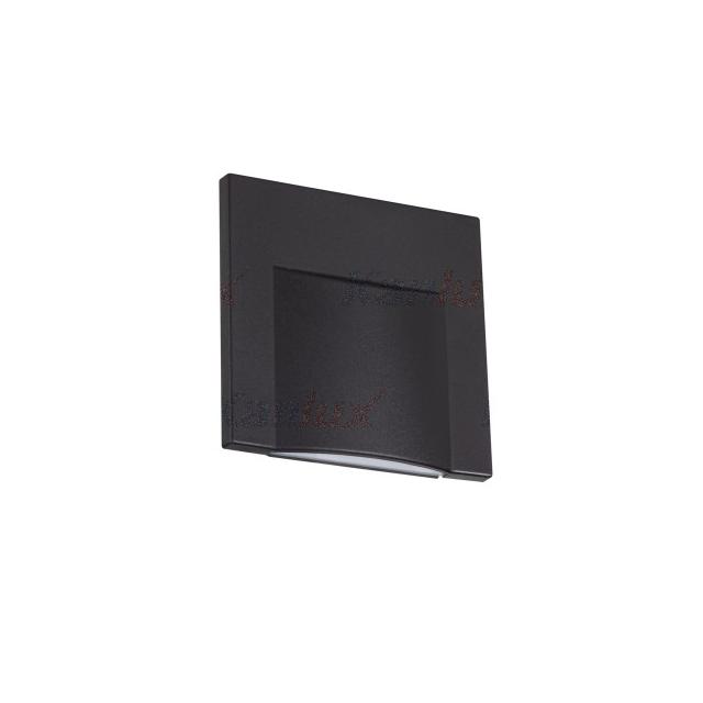 Oprawa schodowa ERINUS LED L B-WW barwa ciepła 12V Czarny 33332 KANLUX