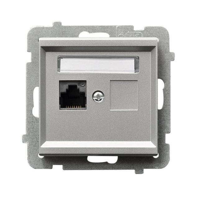 Gniazdo komputerowe, pojedyncze, kat. 6,