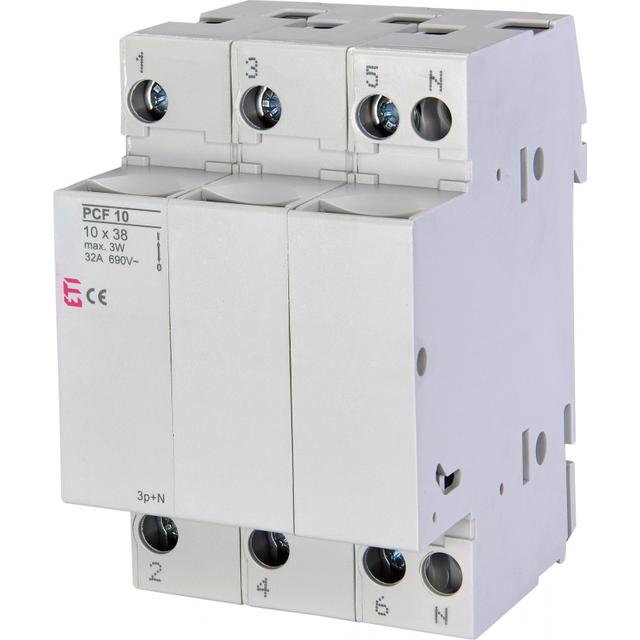 Rozłącznik bezpiecznikowy PCF 10 3P+N  002550005 ETI