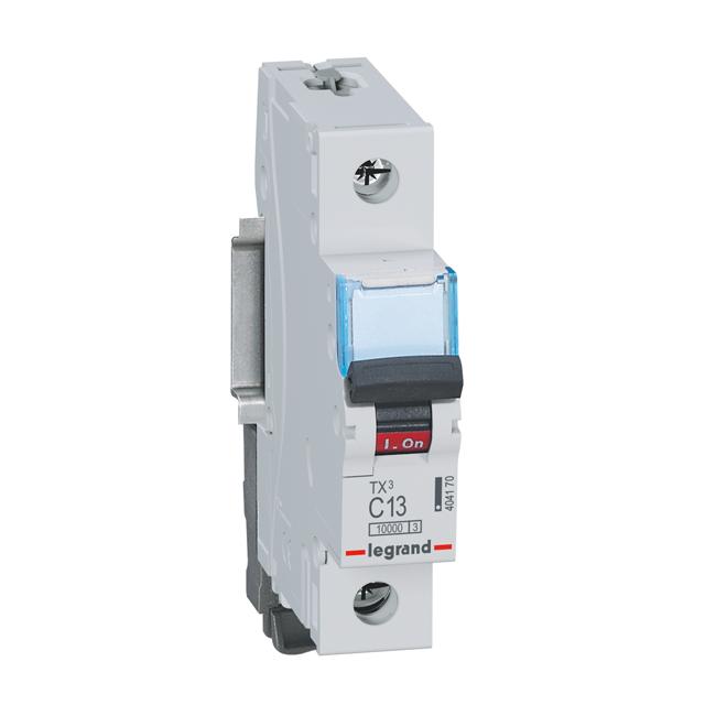 WYŁĄCZNIK NADPRĄDOWY S 311 1P C 13A 10000A SERII TX3, Legrand