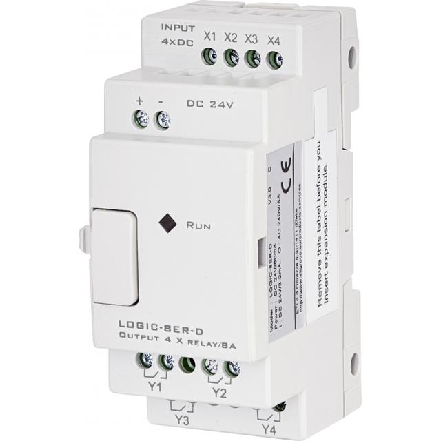 LOGIC-8ER-D - Moduł rozszerzeń 24VDC, 4/4 we/wy przek.