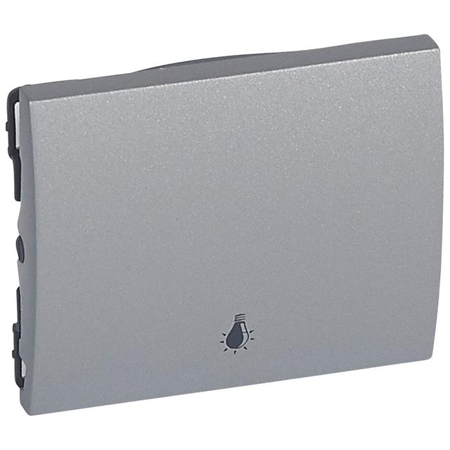 SISTENA LIFE KLAWISZ METALIC POJEDYNCZY Z SYMBOLEM LAMPY, Legrand