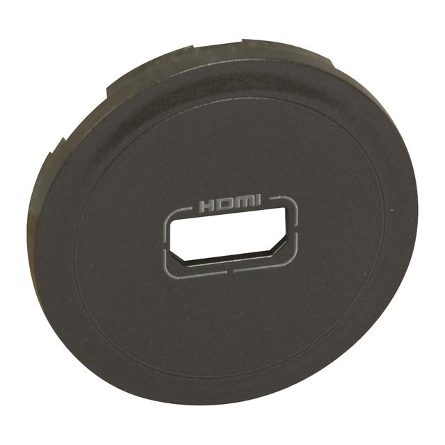 Celiane - Plakietka Do Gniazd Hdmi Grafitowa 067816 LEGRAND