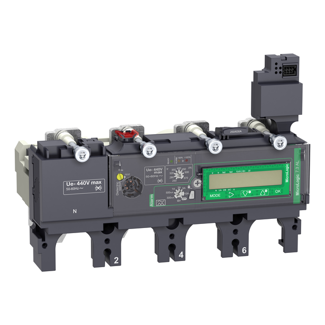 Wyzwalacz elektroniczny, ComPacT NSX, MicroLogic 7.3 EAL, 4P4D, 400A, do NSX400