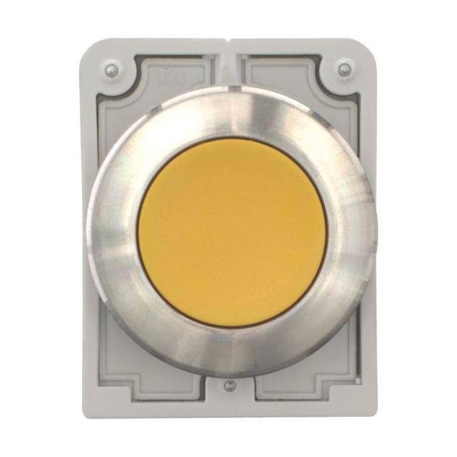 M30I-FDR-Y Przycisk 30mm płaski żółty bez samopowrotu stal nierdzewna 188096 EATON