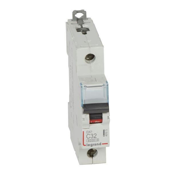 Wyłącznik Nadprądowy S 301 1P C32A 6kA DX3 407673 LEGRAND