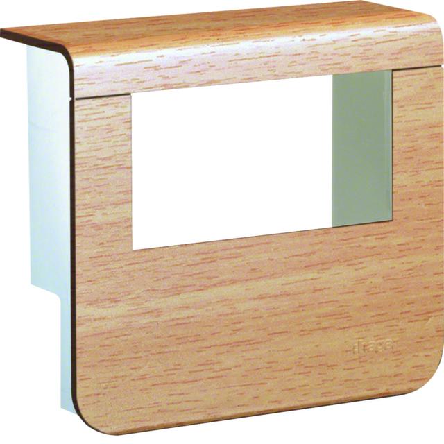 tehalit.SL Pokrywa nośnika urządzeń 20x55 2*45x45 buk SL20055932D2 HAGER