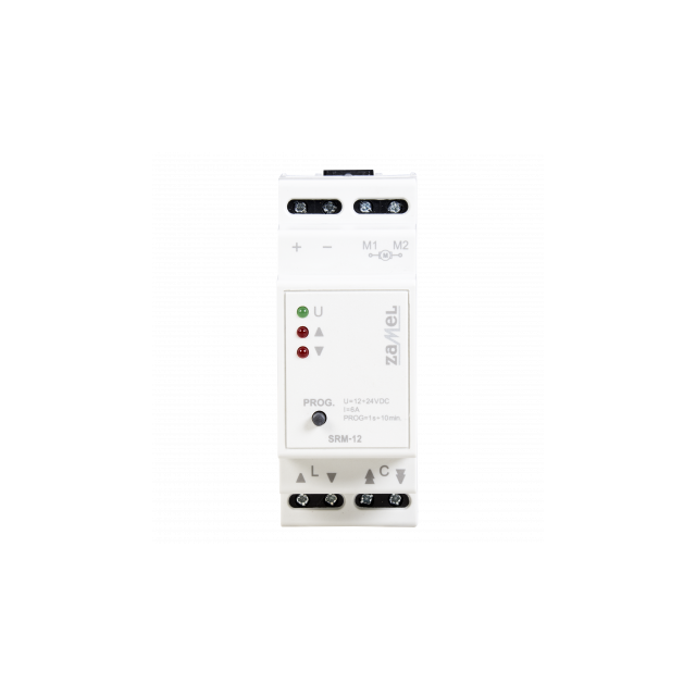 STEROWNIK ROLET UNIWERSALNY MODUŁOWY 12-24 V AC/DC TYP: SRM-12