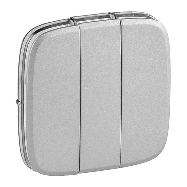 VALENA ALLURE - KLAWISZE ALUMINIUM ŁĄCZNIKA POTRÓJNEGO, Legrand
