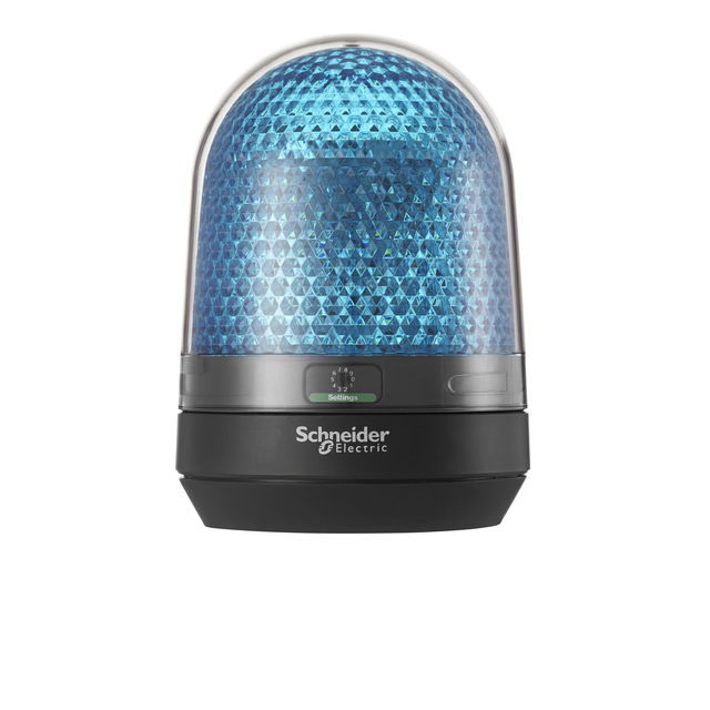 Harmony XVR Sygnalizator świetlny bez brzęczka niebieski fi100 zintegrowany LED 48V DC XVR3E06 Schneider