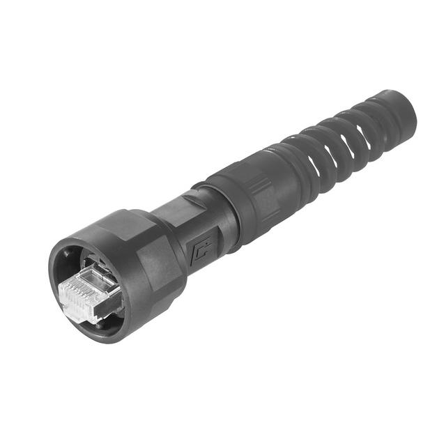 WEIDMULLER IE-PS-V01P-RJ45-TH-BP Złącze RJ45, IP67, złącze 1: RJ45, Przyłącze 2: Końcówka zaprasowywanaAWG 27/7...AWG 24/7 /10szt./ 1012560000 WEIDMÜLLER