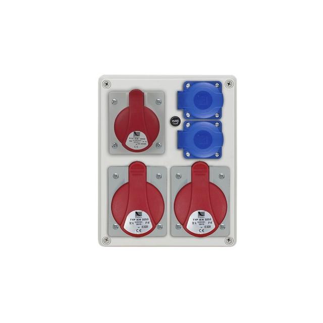 Rozdzielnica R-BOX 240, 1x16A/5p, 2x32/5, 2x250V