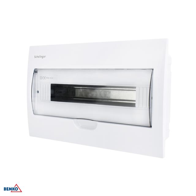 ROZDZIELNICA PODTYNKOWA IP40 ZACISKI 18N+18PE 1x18P