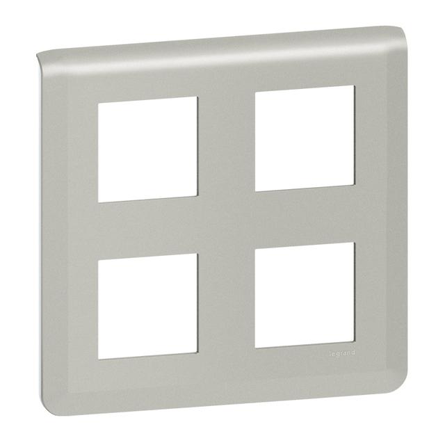 Mosaic - Ramka 2x2x2 Modułowa - Aluminium 079338L LEGRAND