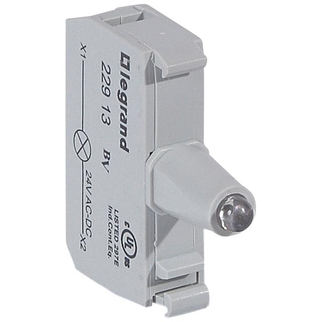 Osmoz Korpus Do Główek Podświetlanych Niebieski 24 V Zaciski Śrubowych 022913 LEGRAND