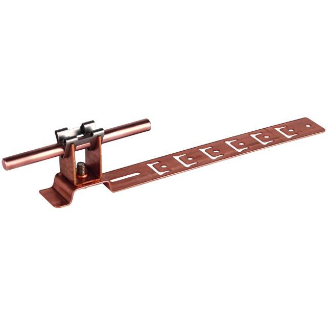 Wspornik dachowy UNIgrip, dł. 205 mm, stal nierdzewna NIRO miedziowany, NIRO/gal Cu