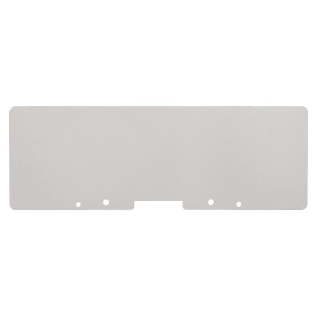 WTW WFF120 Płyta separacyjna (terminal), Płyta zamykająca i pośrednia, 230 mm x 80 mm, szary /10szt./ 1067300000 WEIDMÜLLER