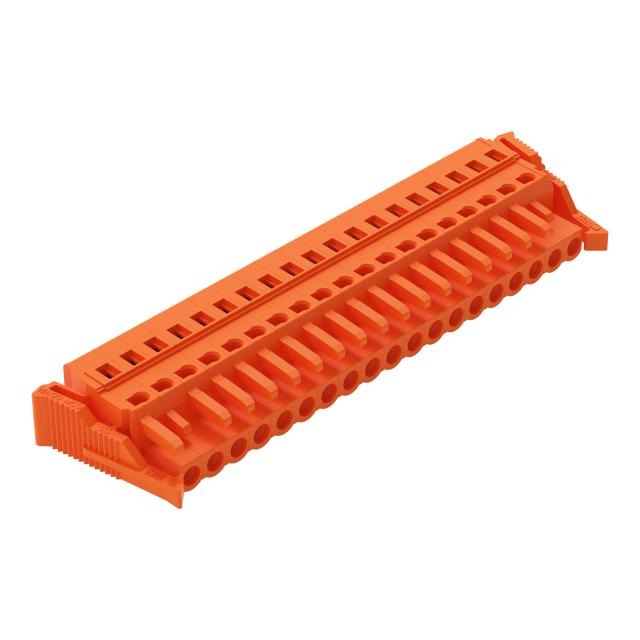 Gniazdo MCS-MIDI Classic 19-biegunowe pomarańczowe raster 5,08mm /10szt./ 231-319/037-000 WAGO