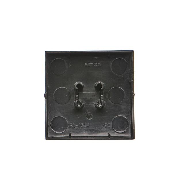 Simon 10 Klawisz pojedynczy do łączników/przycisków czarny mat