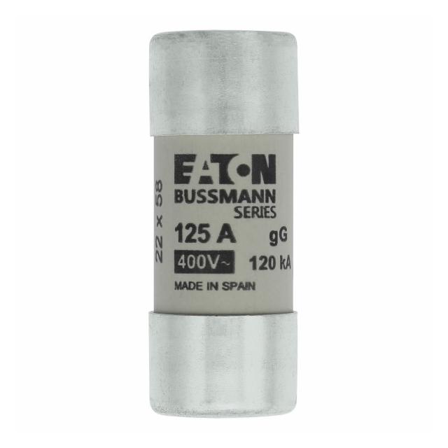 CYLINDRICAL FUSE 22 x 58 125A GG 400V AC Wkładka cylindryczna 22 x 58mm 125A GG 400V AC C22G125 EATO