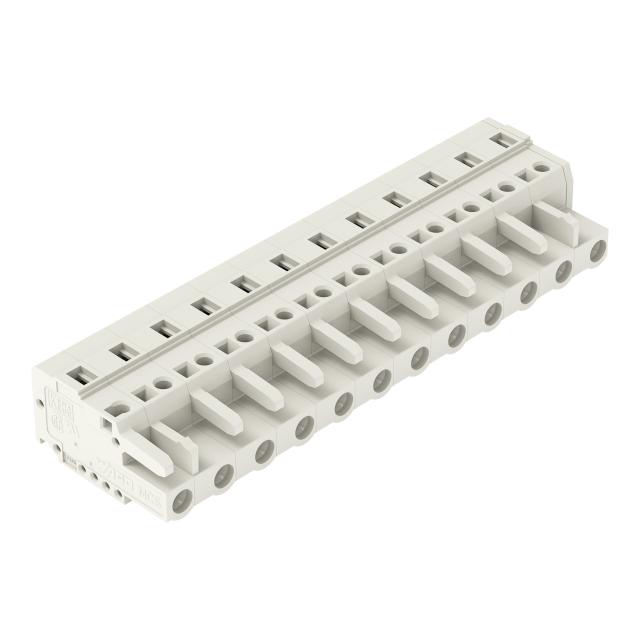Gniazdo MCS‑MIDI Classic 12‑biegunowe jasnoszare raster 7,5mm 721‑212/026‑000 /25szt./ WAGO