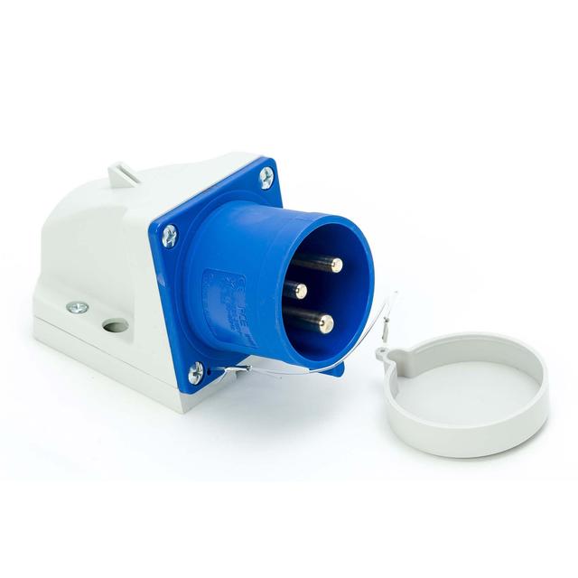 WTYCZKA ODBIORNIKOWA Z ZATYCZKĄ 32A 230V 2P+Z  IP44