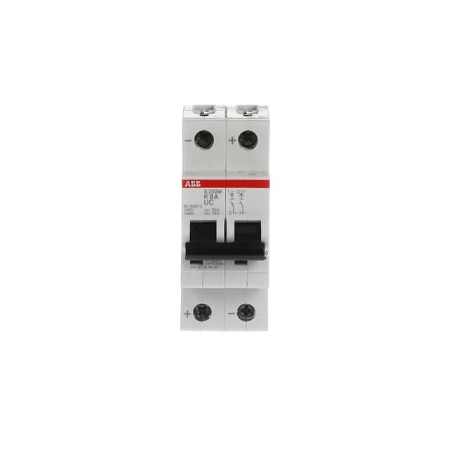 S202M-K8UC Wyłącznik nadprądowy 10kA AC/DC 2P K8A 2CDS272061R0407 ABB