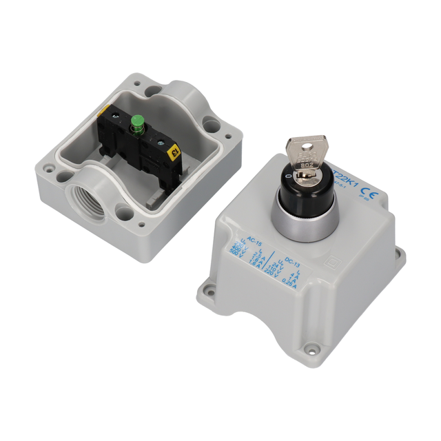 KASETA KOMPLETNA 1-OTWOROWA Z PRZYCISKIEM SAV I 2 DŁAWNICAMI M20