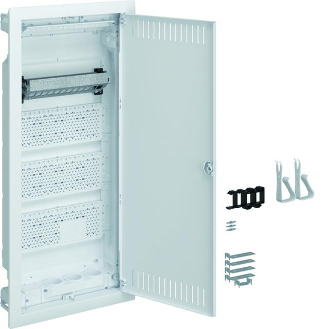 volta Rozdzielnica VDI podtynkowa 4-rzędowa płyta montażowa gniazdo x3 230V VU48NWP HAGER